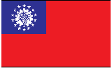 Burma (Myanmar) Flag